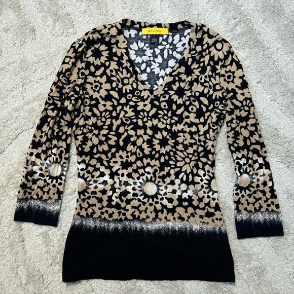 St. John 3/4 Sleeve Blouse - Picture 1 of 5